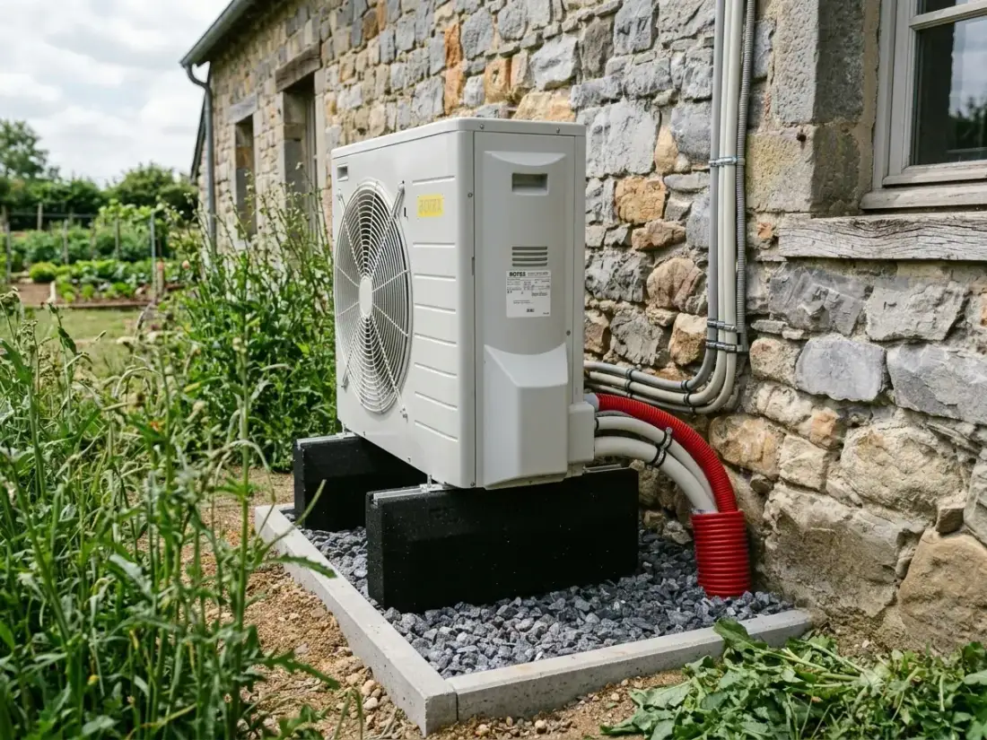 Installation de pompe à chaleur à Saujon