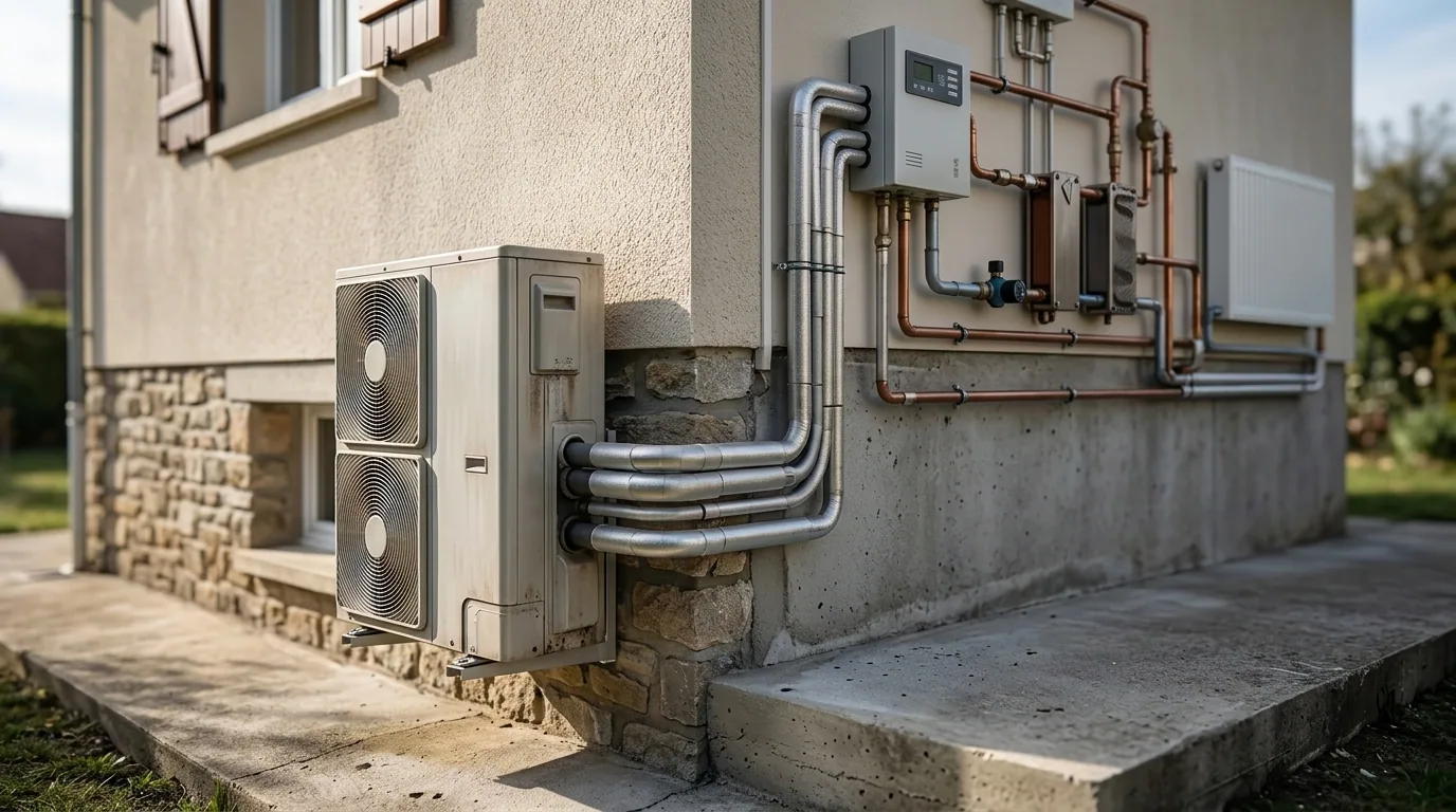 Pompe à chaleur air-eau à Saujon